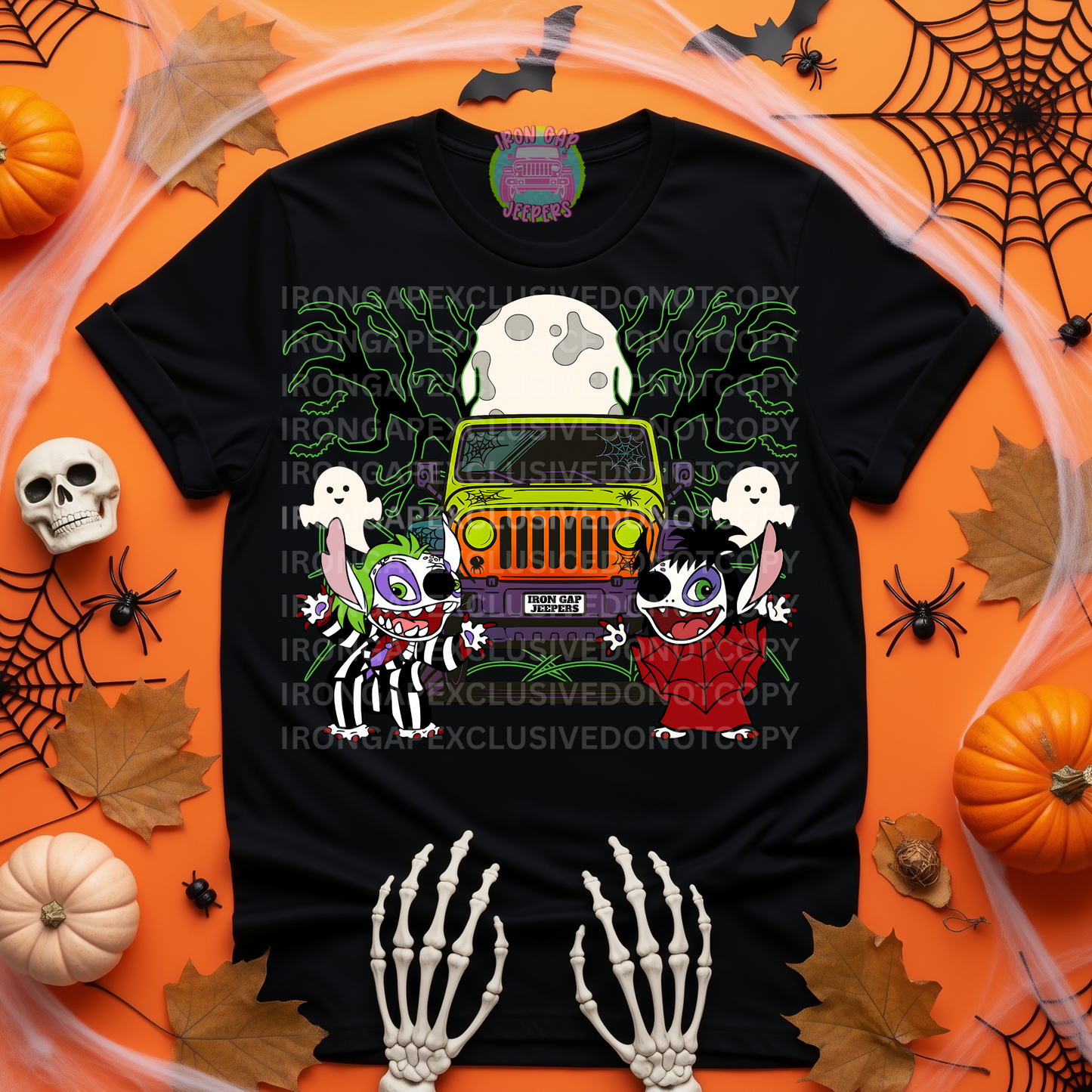 Stitch/Bettlejuice Iron Gap Exclusive Tee