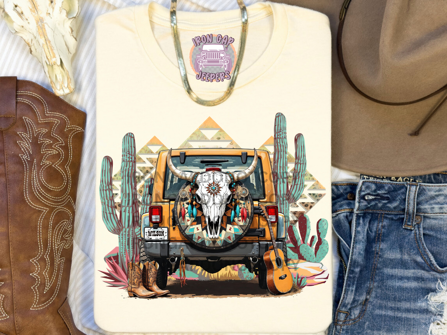 Western Tee (11 License Plate Country Artist Options)