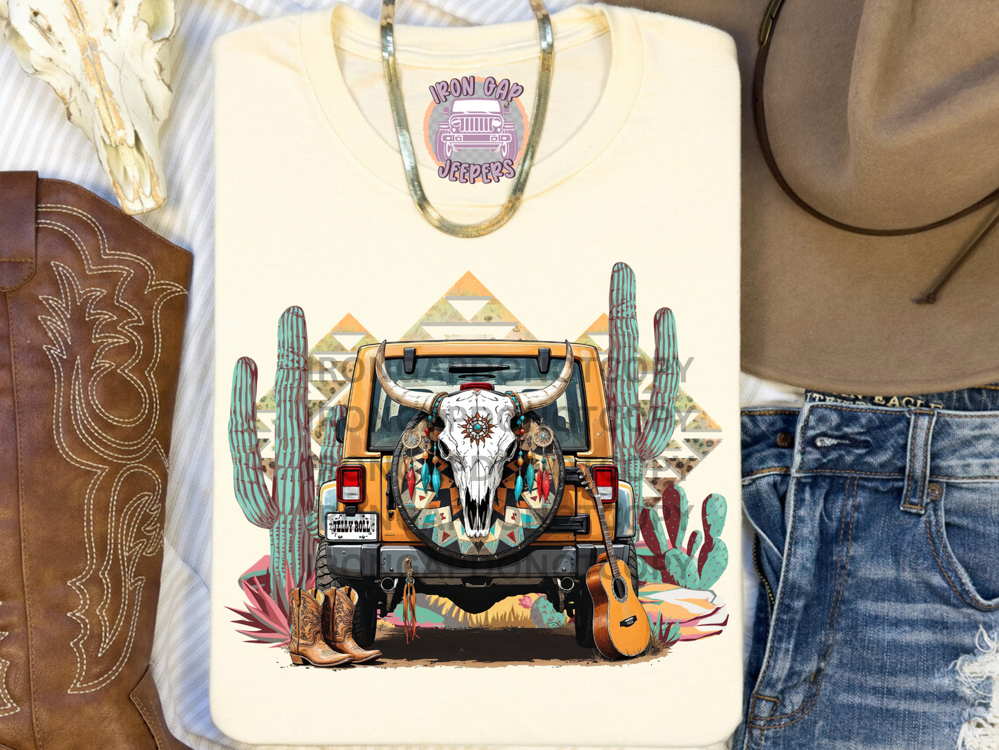 Western Tee (11 License Plate Country Artist Options)