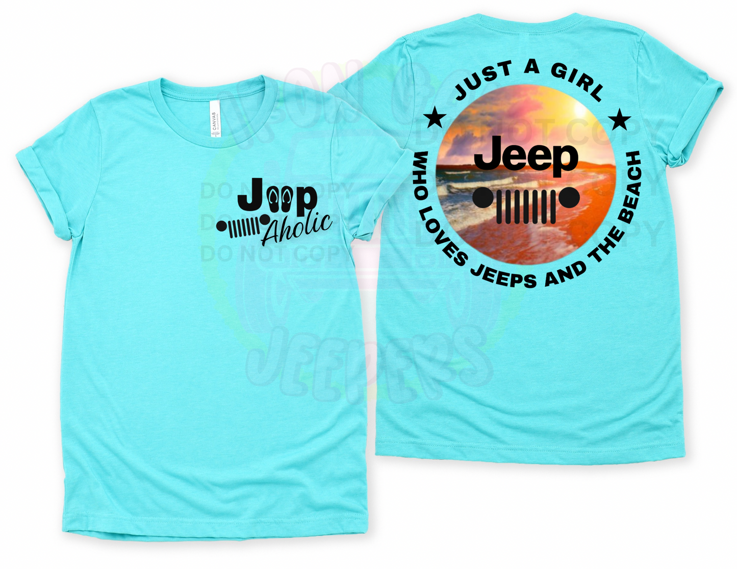 Just A Girl Tee (Front & Back)