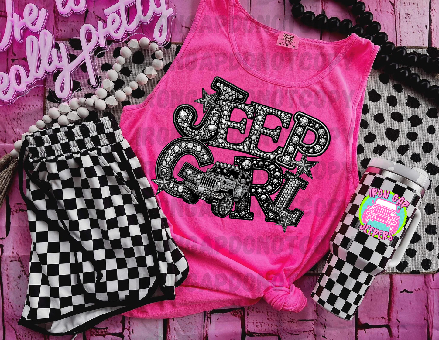 J Girl Comfort Color Tank Top