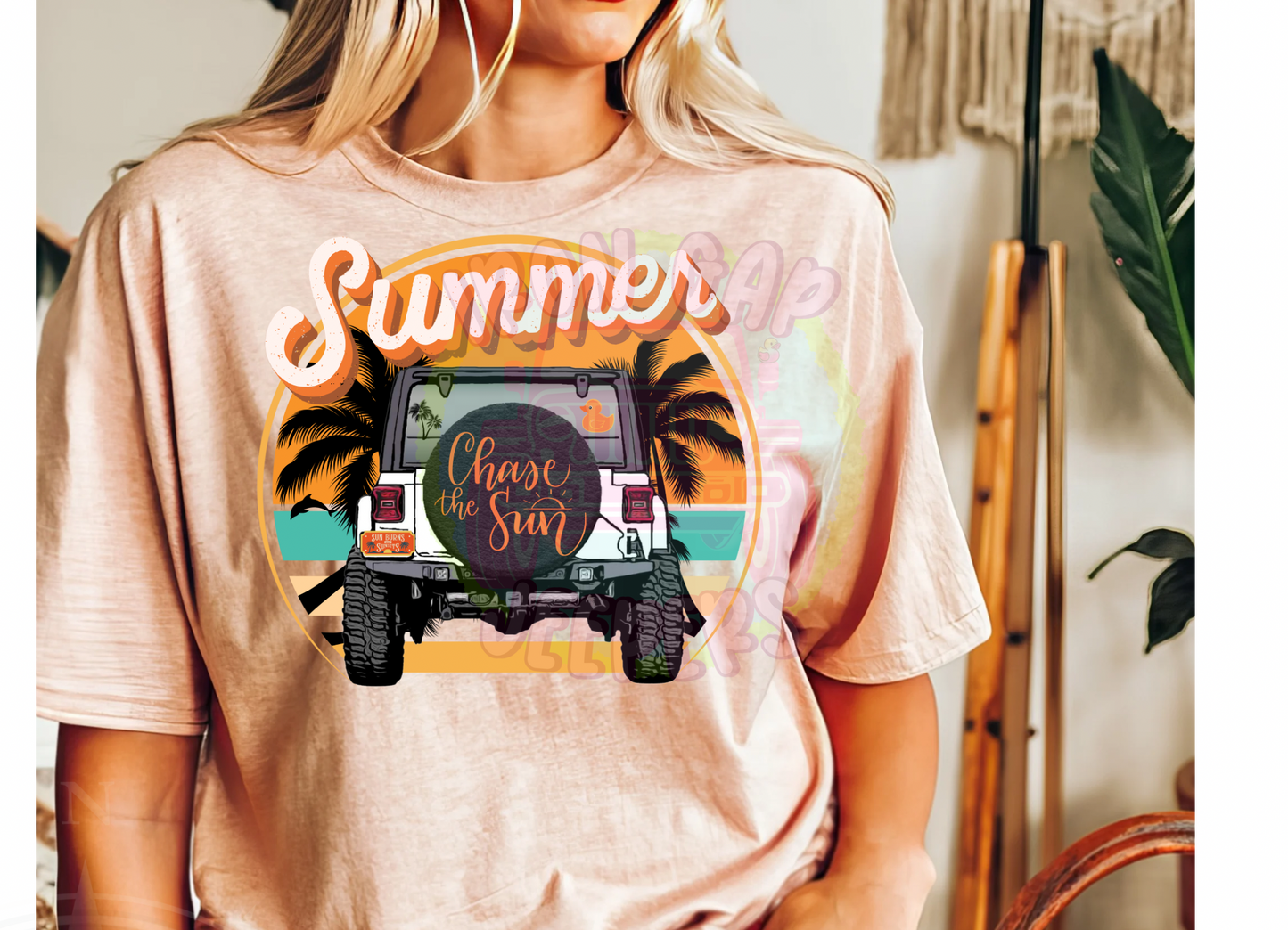 Summer Chase The Sun Tee (2 JP Color Options)