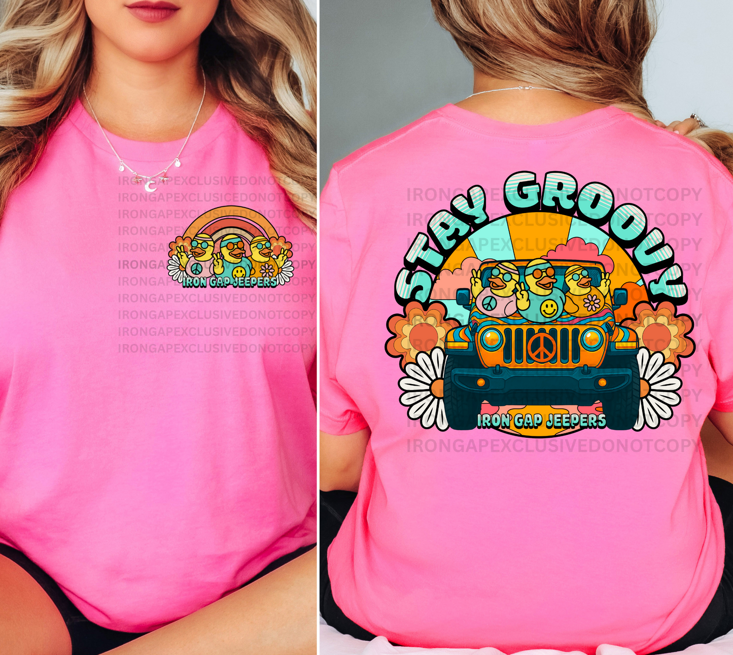 Stay Groovy Iron Gap Exclusive Tee