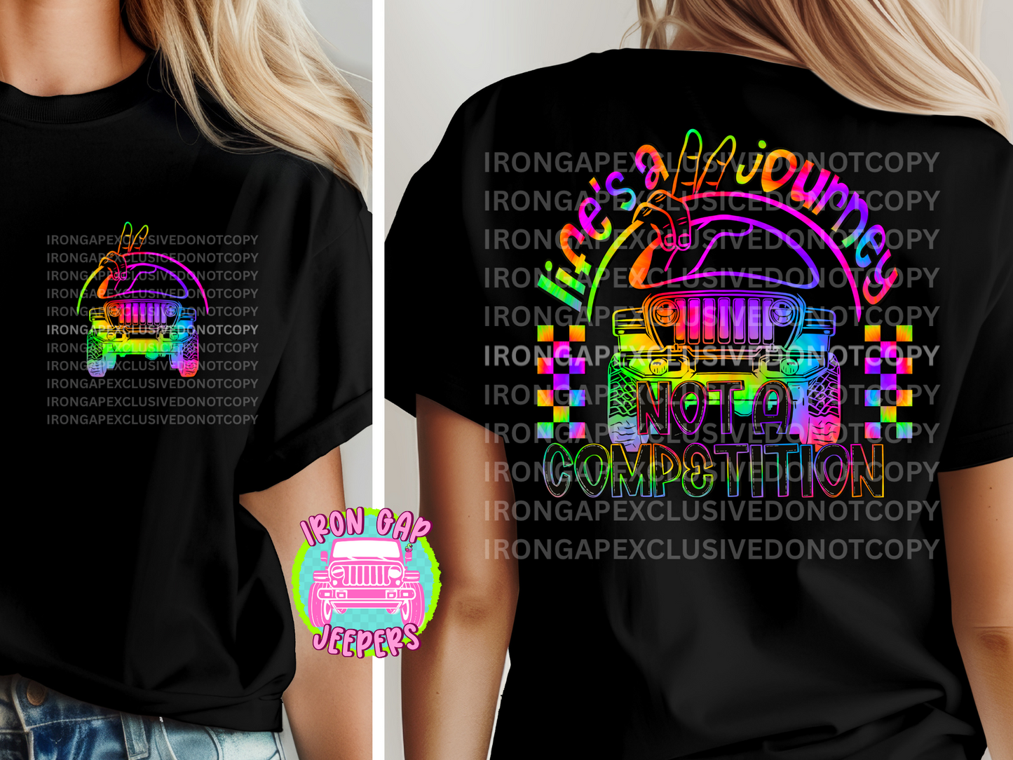 Life’s A Journey EXCLUSIVE Iron Gap Tee
