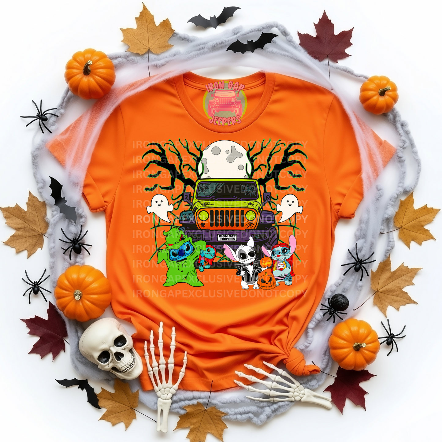 Stitch/NBC CHARACTERS Iron Gap Exclusive Tee