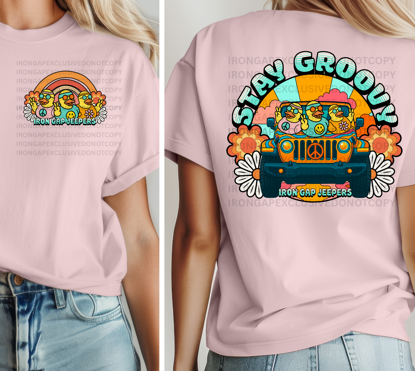 Stay Groovy Iron Gap Exclusive Tee