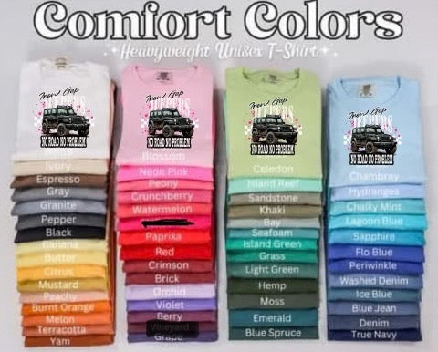 J GIRL FAUX RHINESTONE Comfort Color Tee