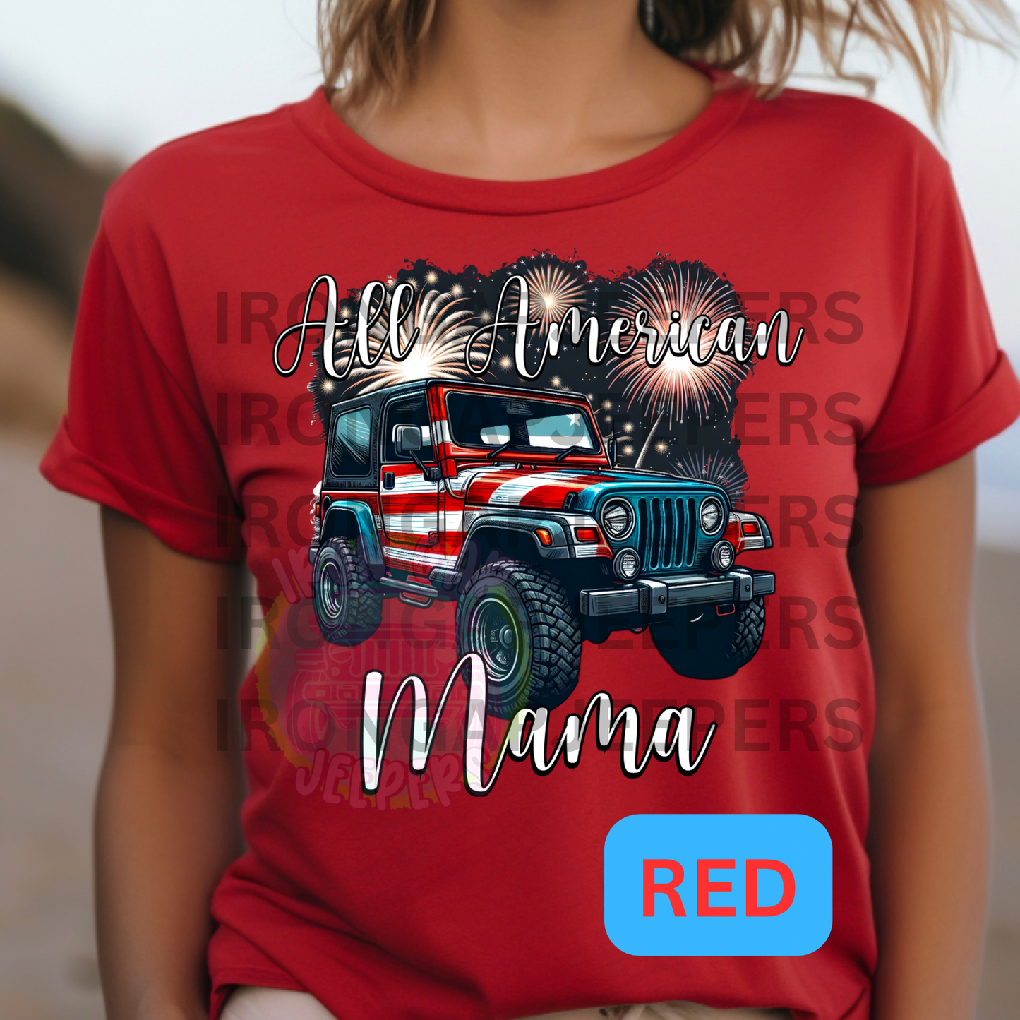 All American Mama Tee