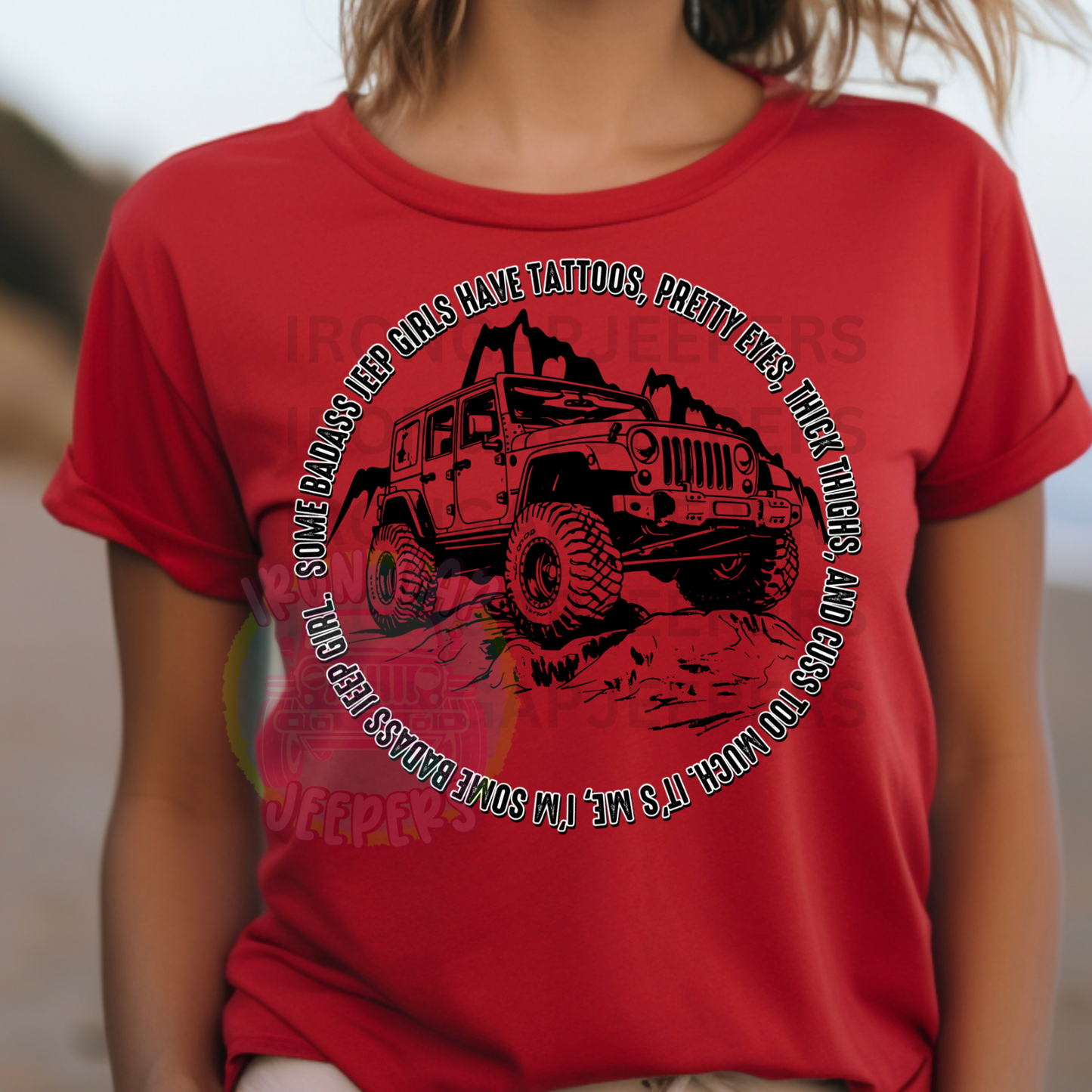 Badass J Girl Tee (Black or White Design)