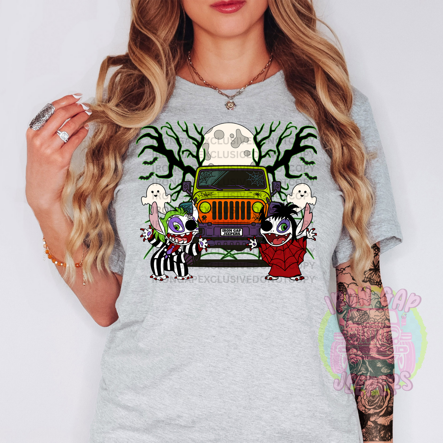Stitch/Bettlejuice Iron Gap Exclusive Tee