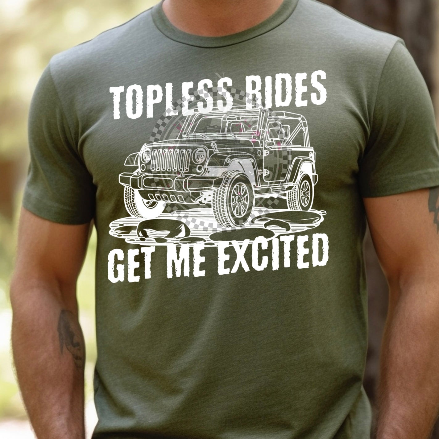 Topless Rides Tee