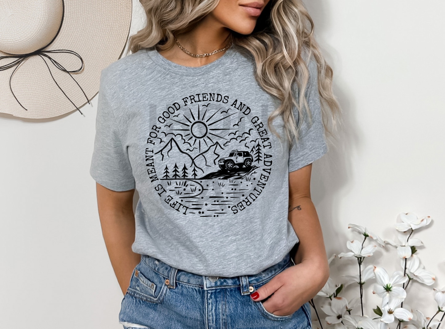 Good Friends T-shirt ( 4DR, 2DR and Gladiator Options)