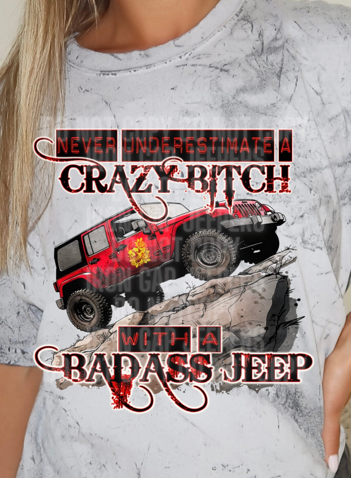 Crazy Bitch Tee (IRON GAP EXCLUSIVE)