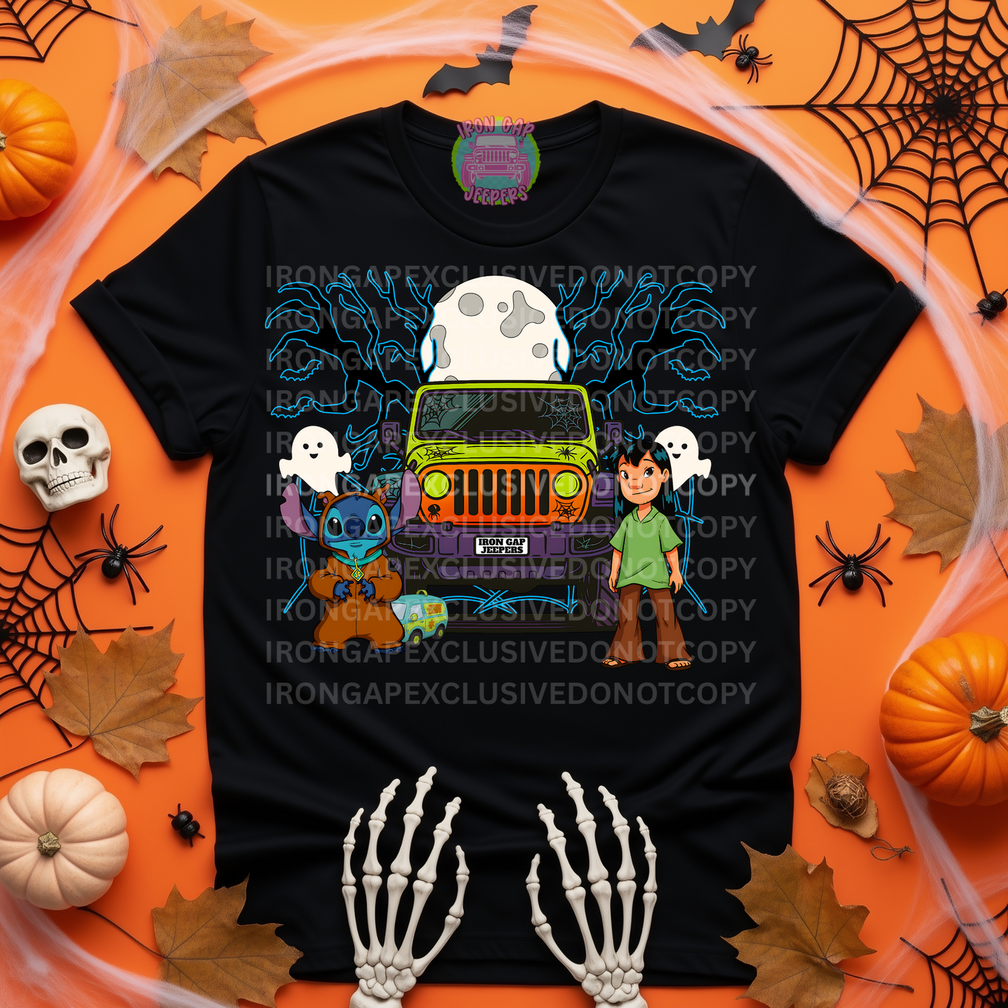 Stitch/Scooby Iron Gap Exclusive Tee