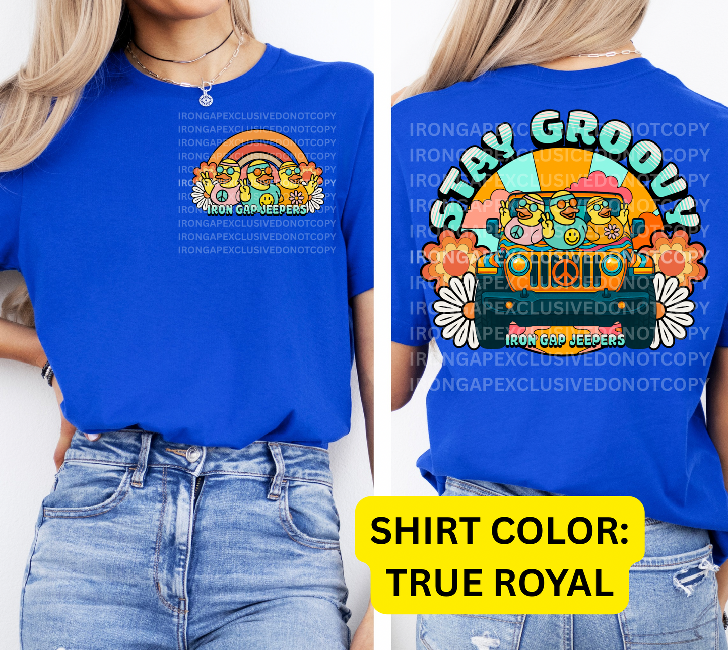 Stay Groovy Iron Gap Exclusive Tee