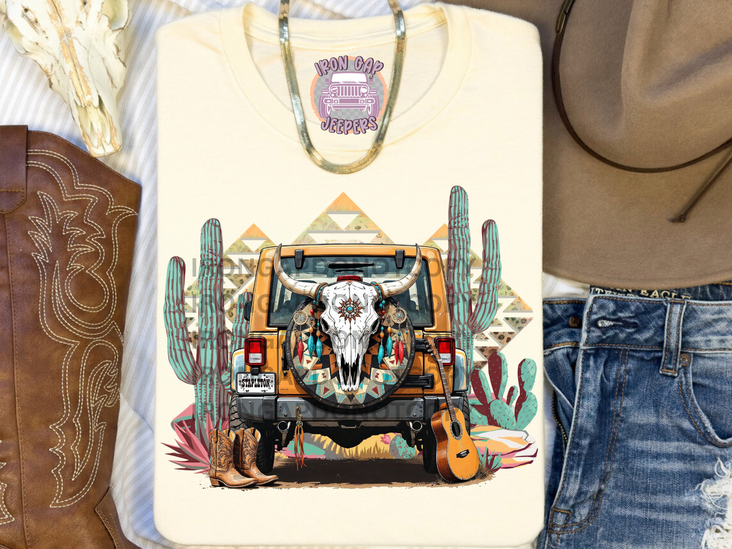 Western Tee (11 License Plate Country Artist Options)