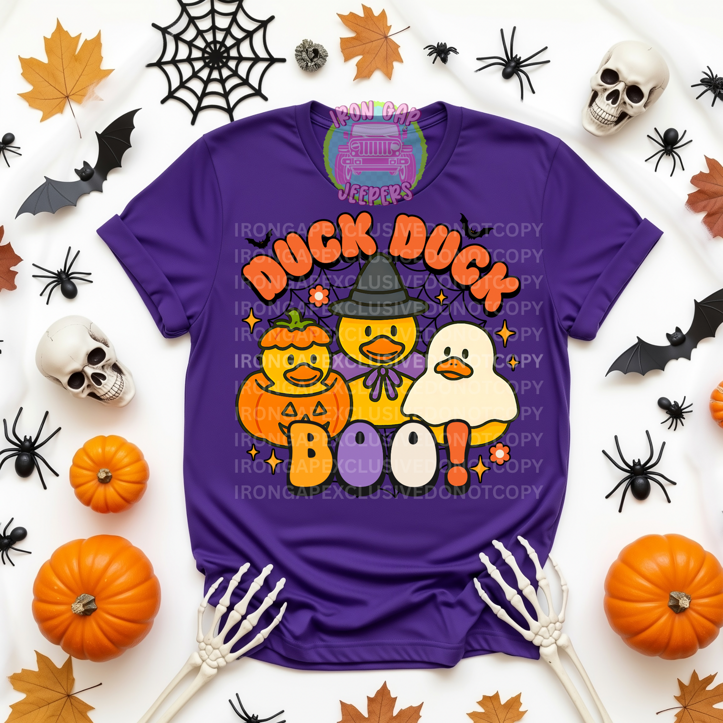 Duck, Duck, BOO Iron Gap Exclusive Tee