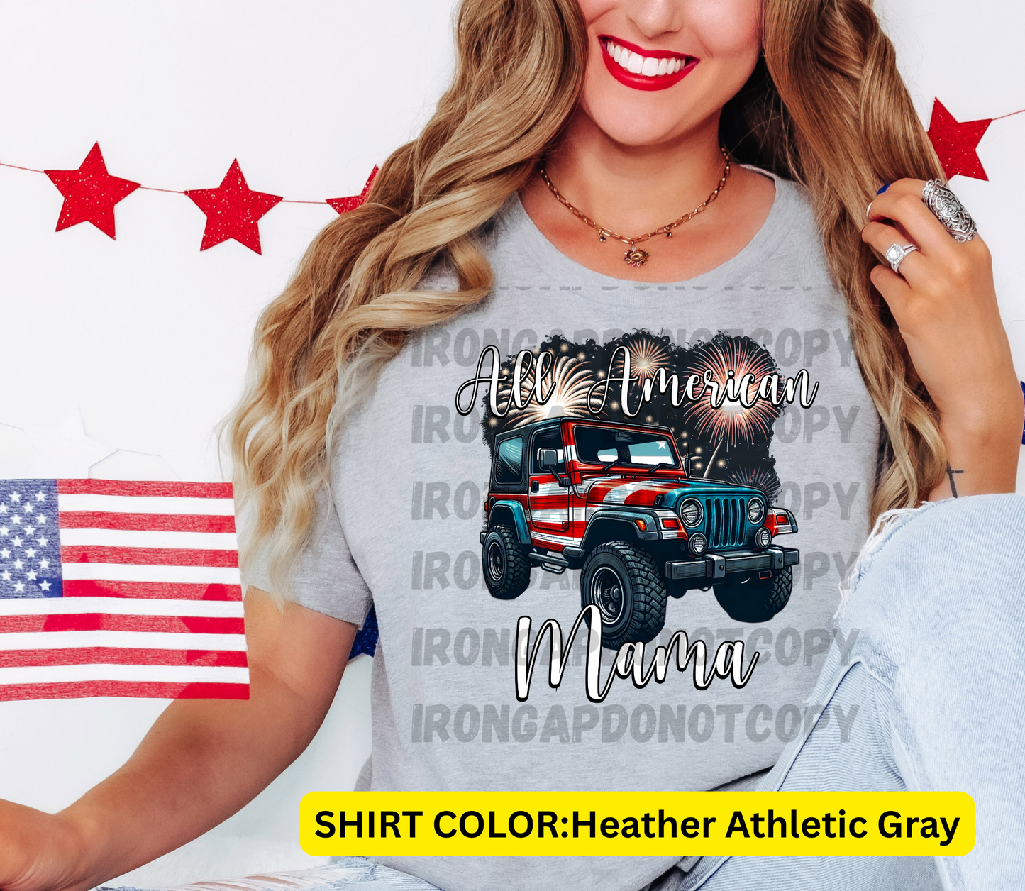 All American Mama Tee
