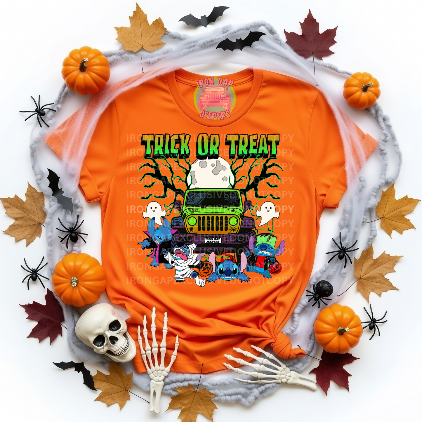 Stitch/TRICK OR TREAT Iron Gap Exclusive Tee