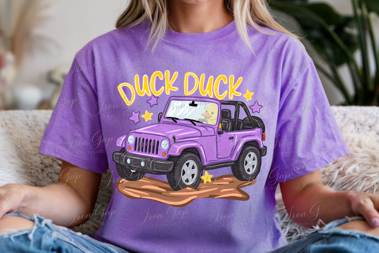 Duck Duck (Purple Version) Tee