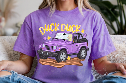 Duck Duck (Purple Version) Tee