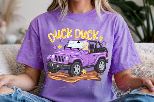 Duck Duck (Purple Version) Tee