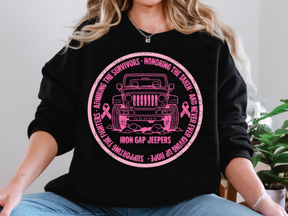 Breast Cancer Sweatshirt (Iron Gap Exclusive)