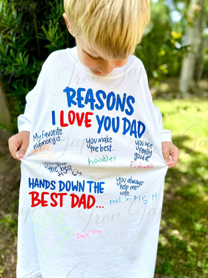 I Love You Dad Tee