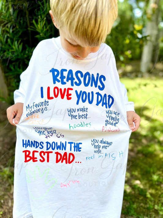 I Love You Dad Tee