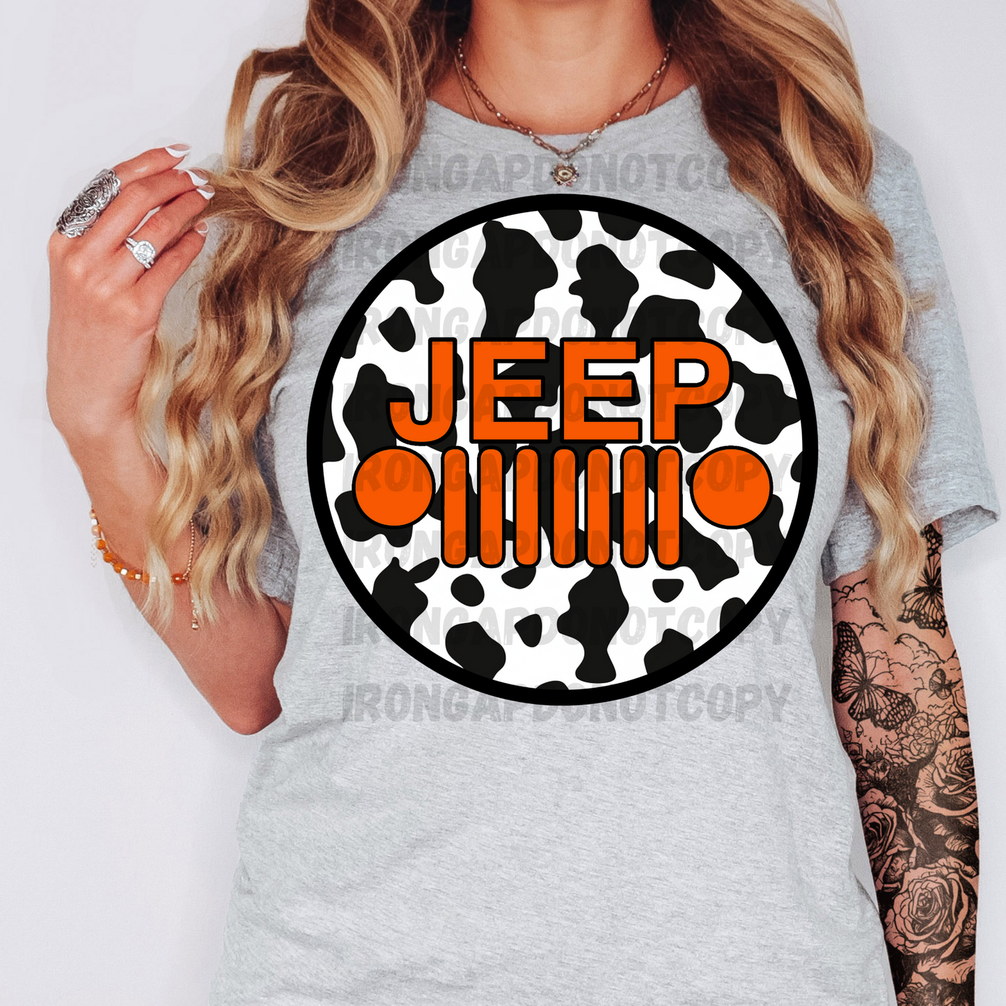 Cow Print Tee