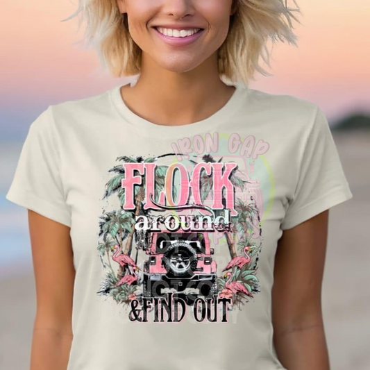 Flock Around Tee