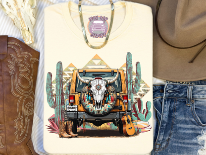 Western Tee (11 License Plate Country Artist Options)