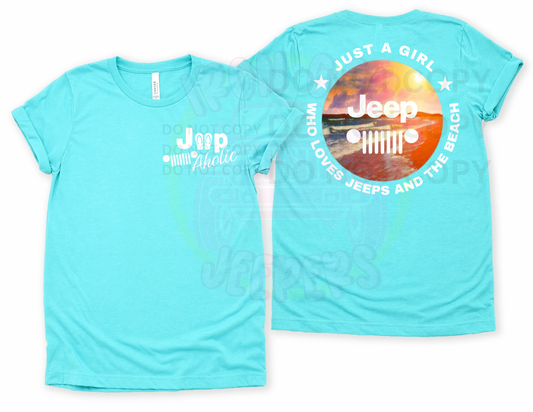 Just A Girl Tee (Front & Back)