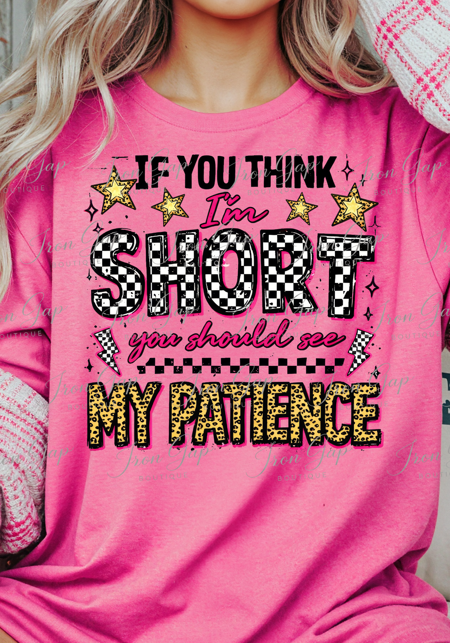 Short/Patience Tee