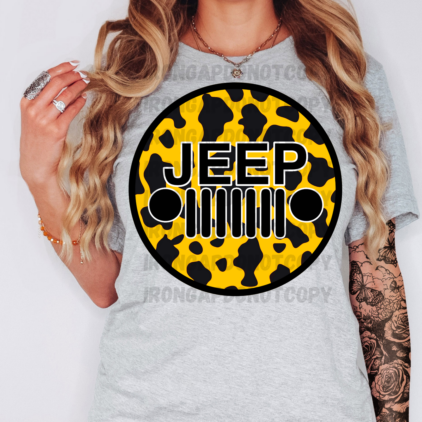 Cow Print Tee