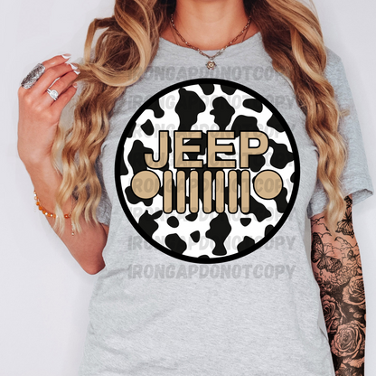 Cow Print Tee