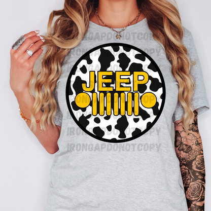 Cow Print Tee