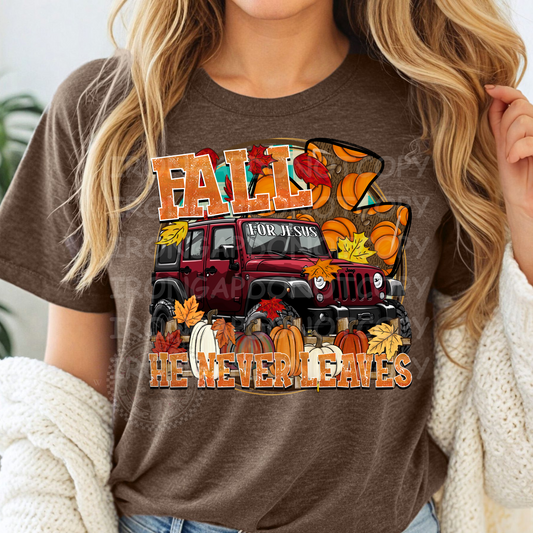 Fall For Jesus Tee