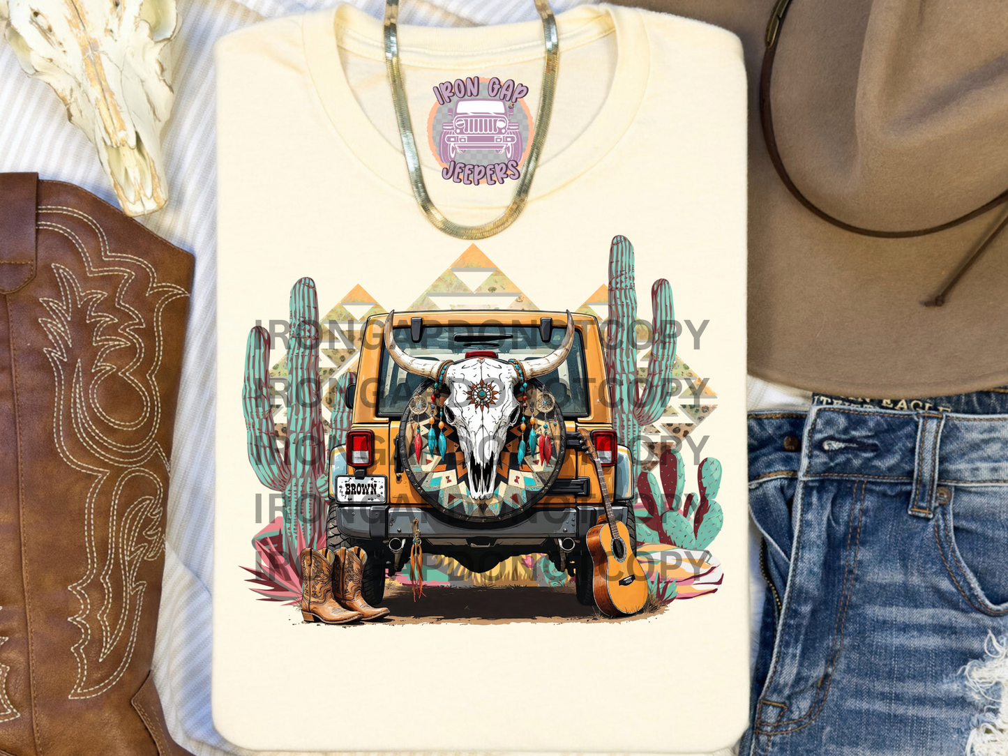 Western Tee (11 License Plate Country Artist Options)