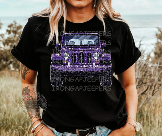 Rhinestone (FAUX) Tee (9 Color options)