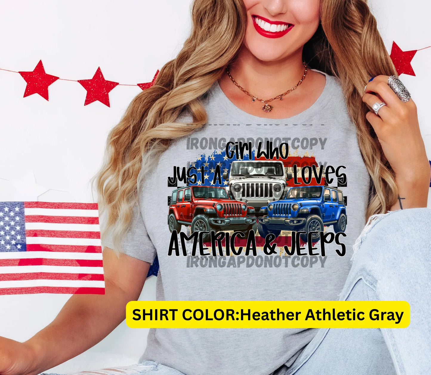 Just A Girl America Tee