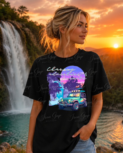 Chasing Adventure & Sunsets Tee