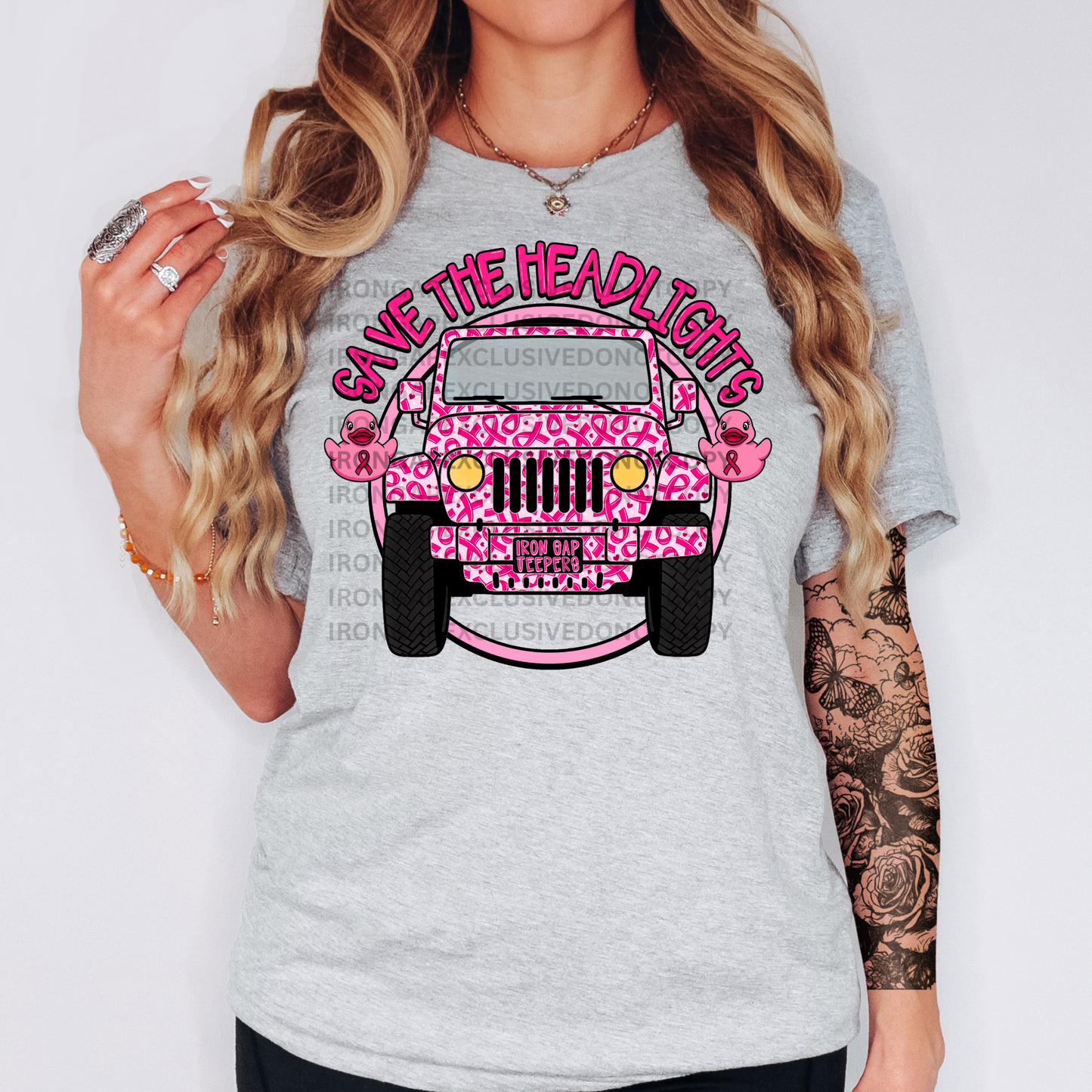 Save The Headlights Exclusive Iron Gap Tee