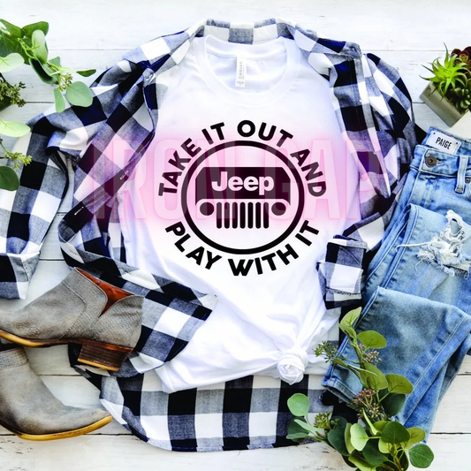 Take It Out & Play With It Tee