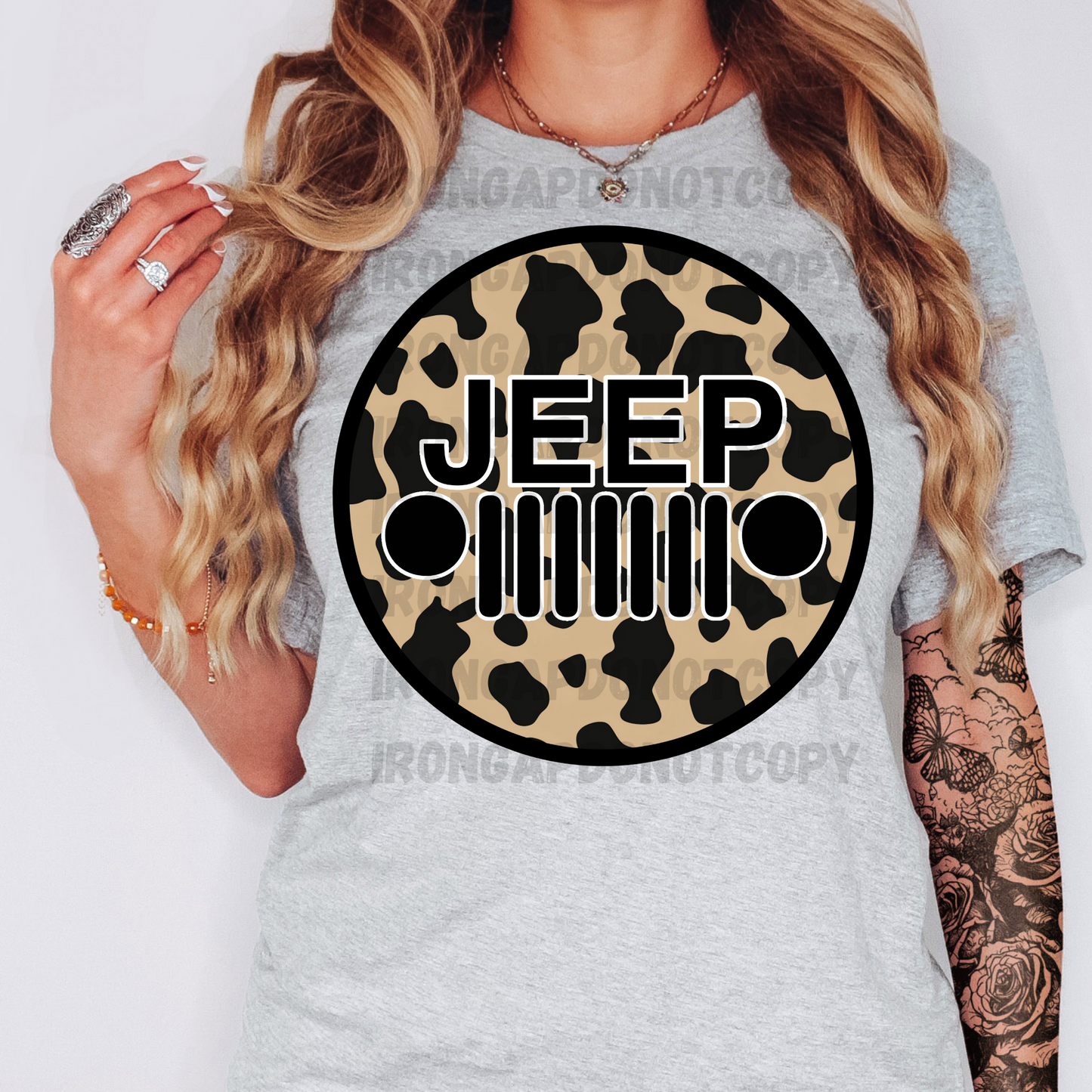 Cow Print Tee