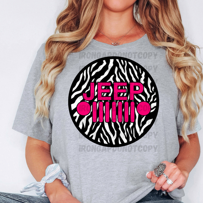 Zebra Print T-Shirt