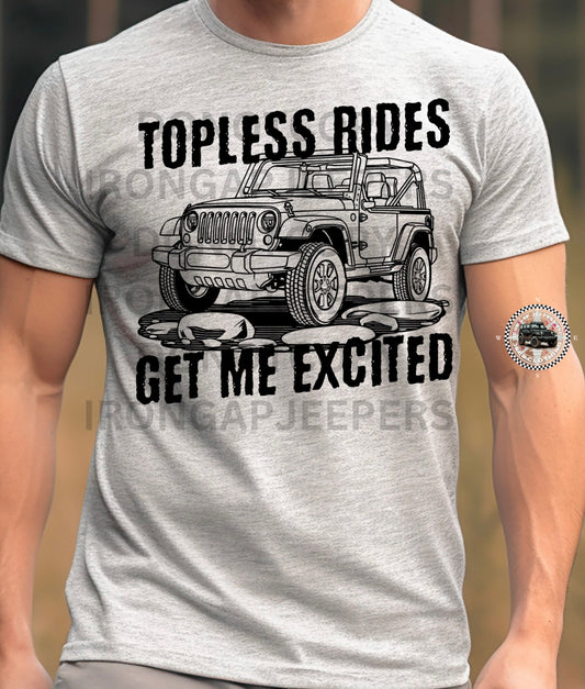 Topless Rides Tee