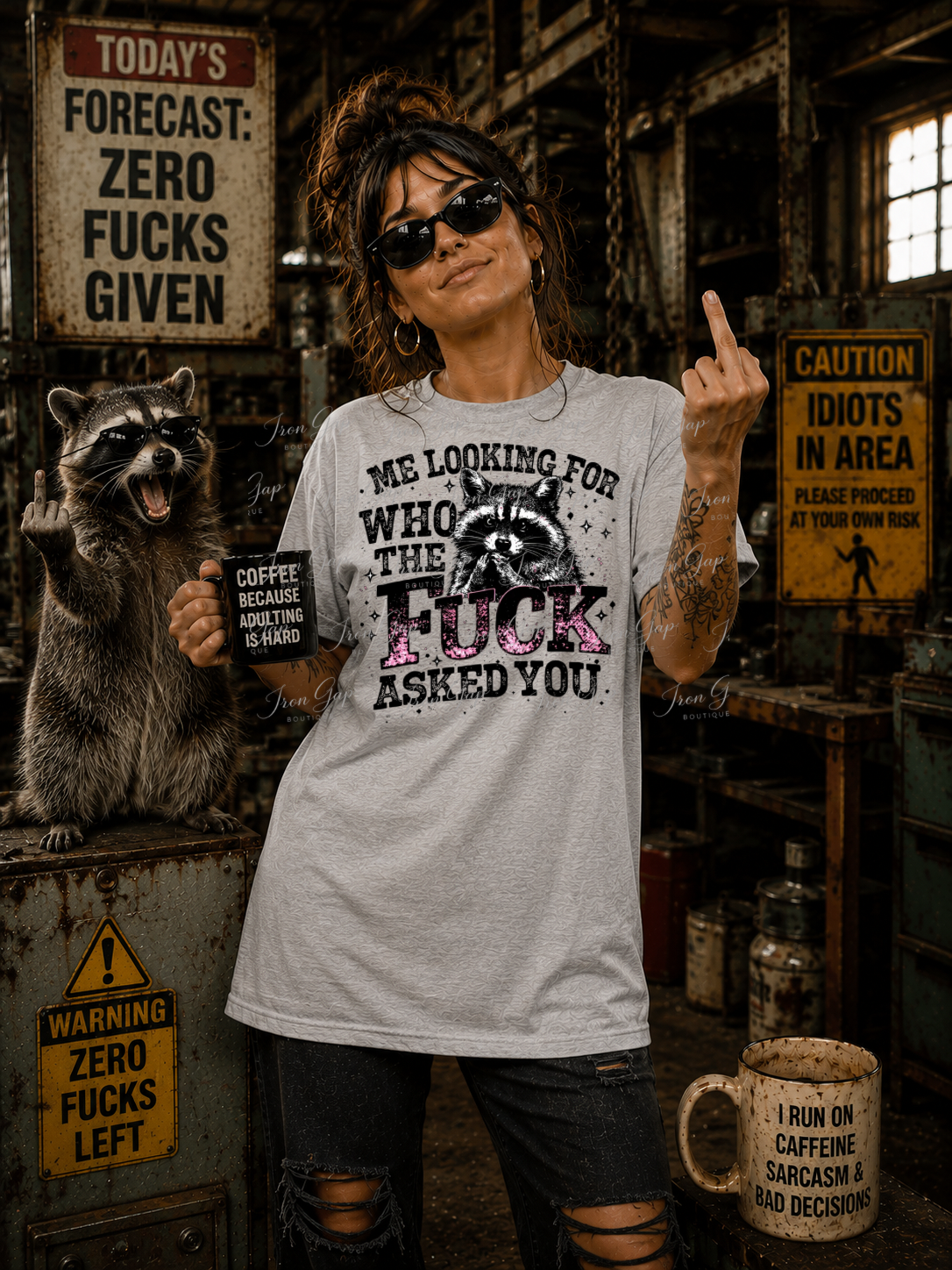 Looking For Raccoon Tee