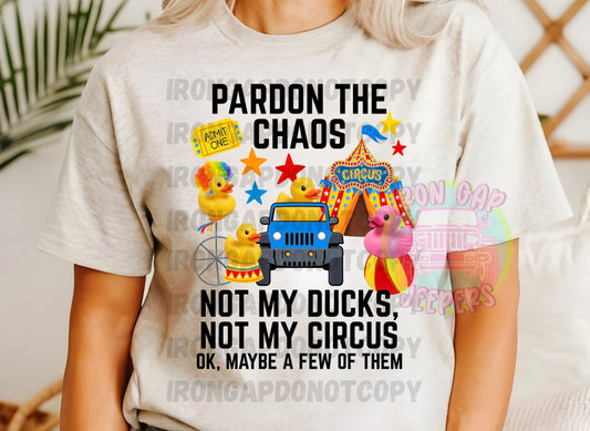Pardon The Chaos Tee