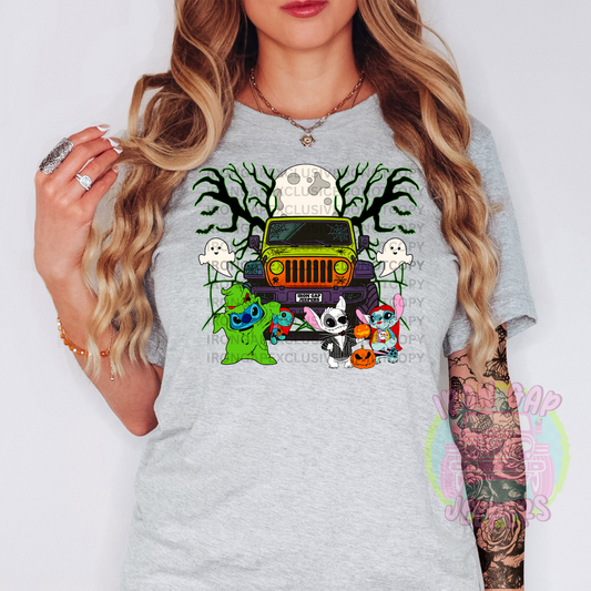 Stitch/NBC CHARACTERS Iron Gap Exclusive Tee
